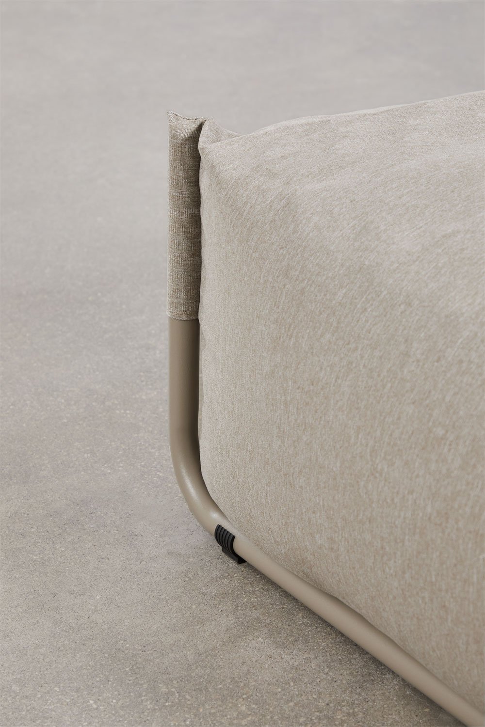 Chaise longue-module voor modulaire tuinbank Oporto, galerij beeld 6