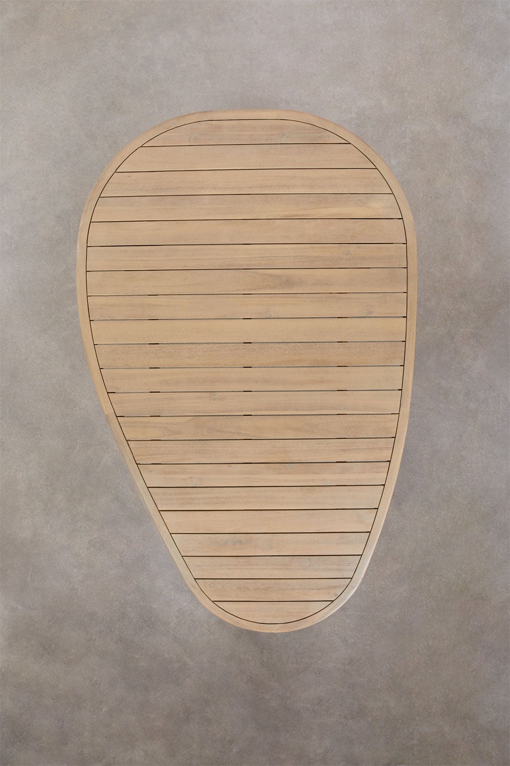 Ovale eettafel van acaciahout Ginara, galerij beeld 8