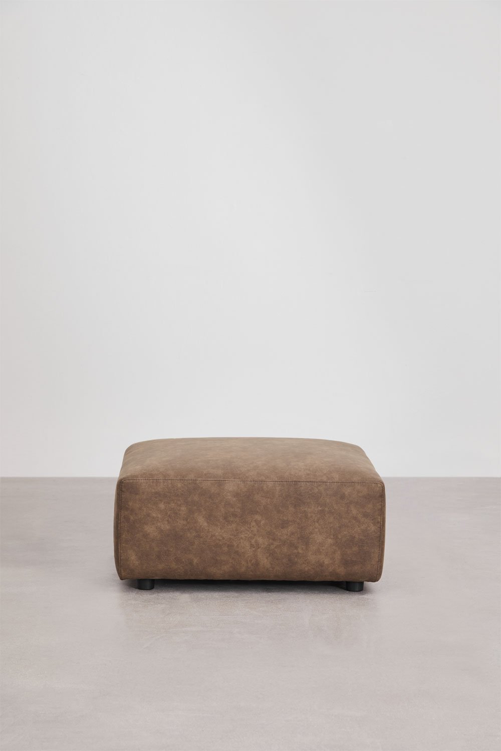 Poef (85x85 cm) voor modulaire bank Bruna, galerij beeld 2