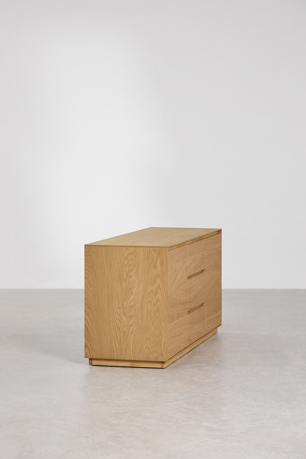 Rechthoekig dressoir 140x45 cm in Burundi MDF, galerij beeld 4