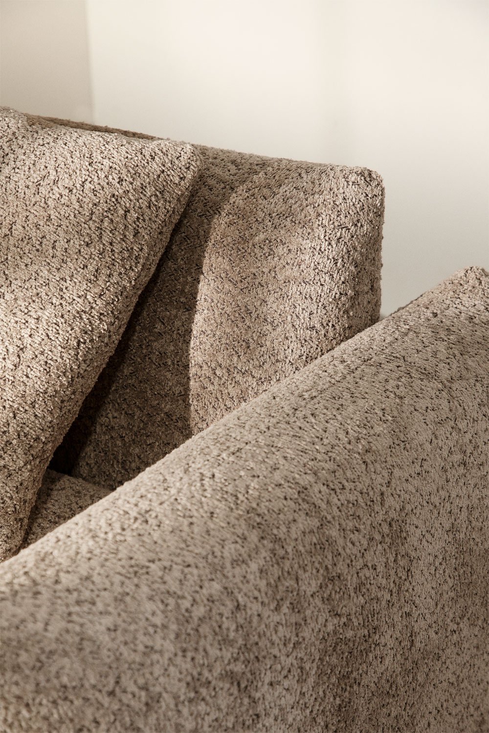 Set van 2 fauteuils in bouclé Eracli, galerij beeld 2