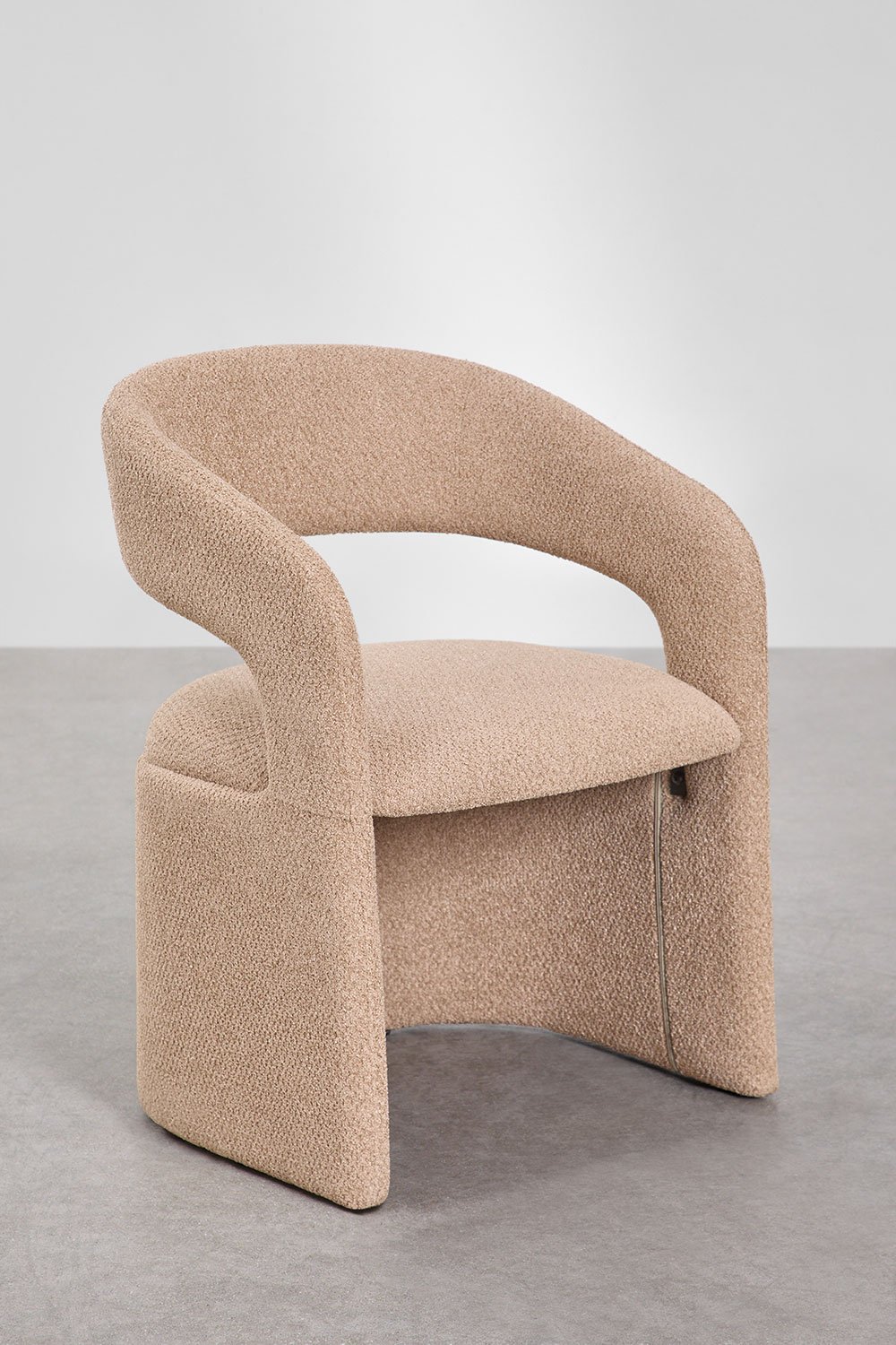 Pakket van 2 Jules gestoffeerde eetkamerstoelen met armleuningen, galerij beeld 3