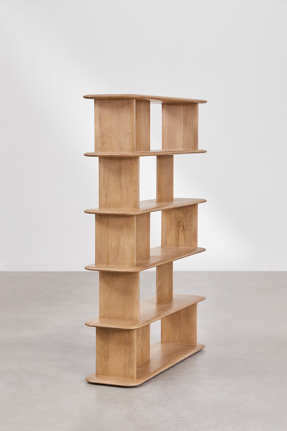 Miller boekenplank in mangohout, galerij beeld 5