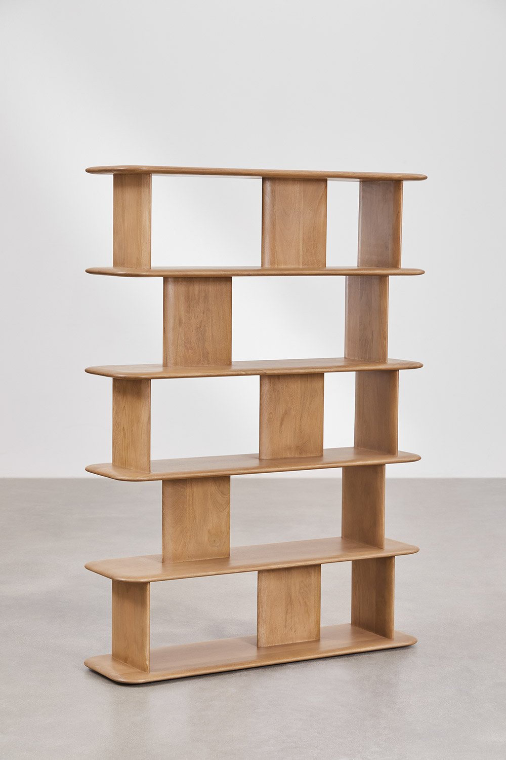 Miller boekenplank in mangohout, galerij beeld 6