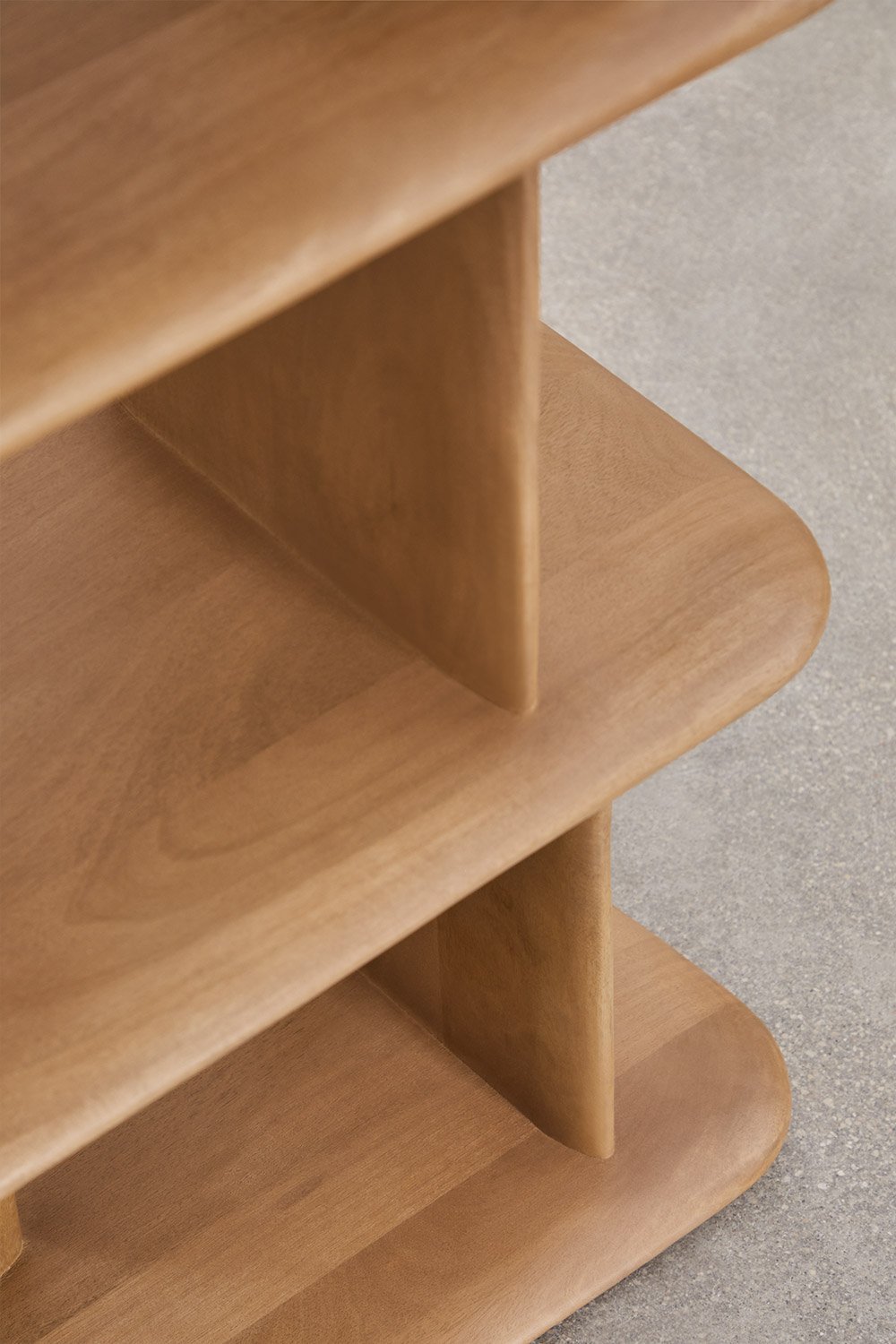 Miller boekenplank in mangohout, galerij beeld 8