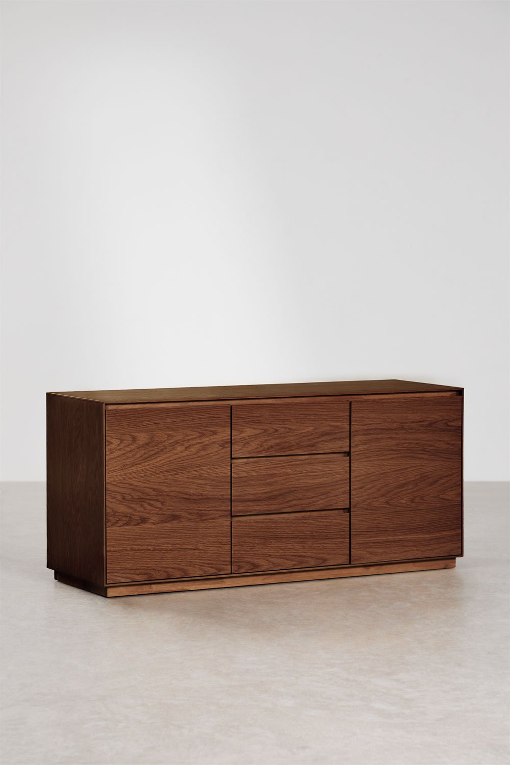 Rechthoekig dressoir 140x45 cm in Burundi MDF, galerij beeld 1