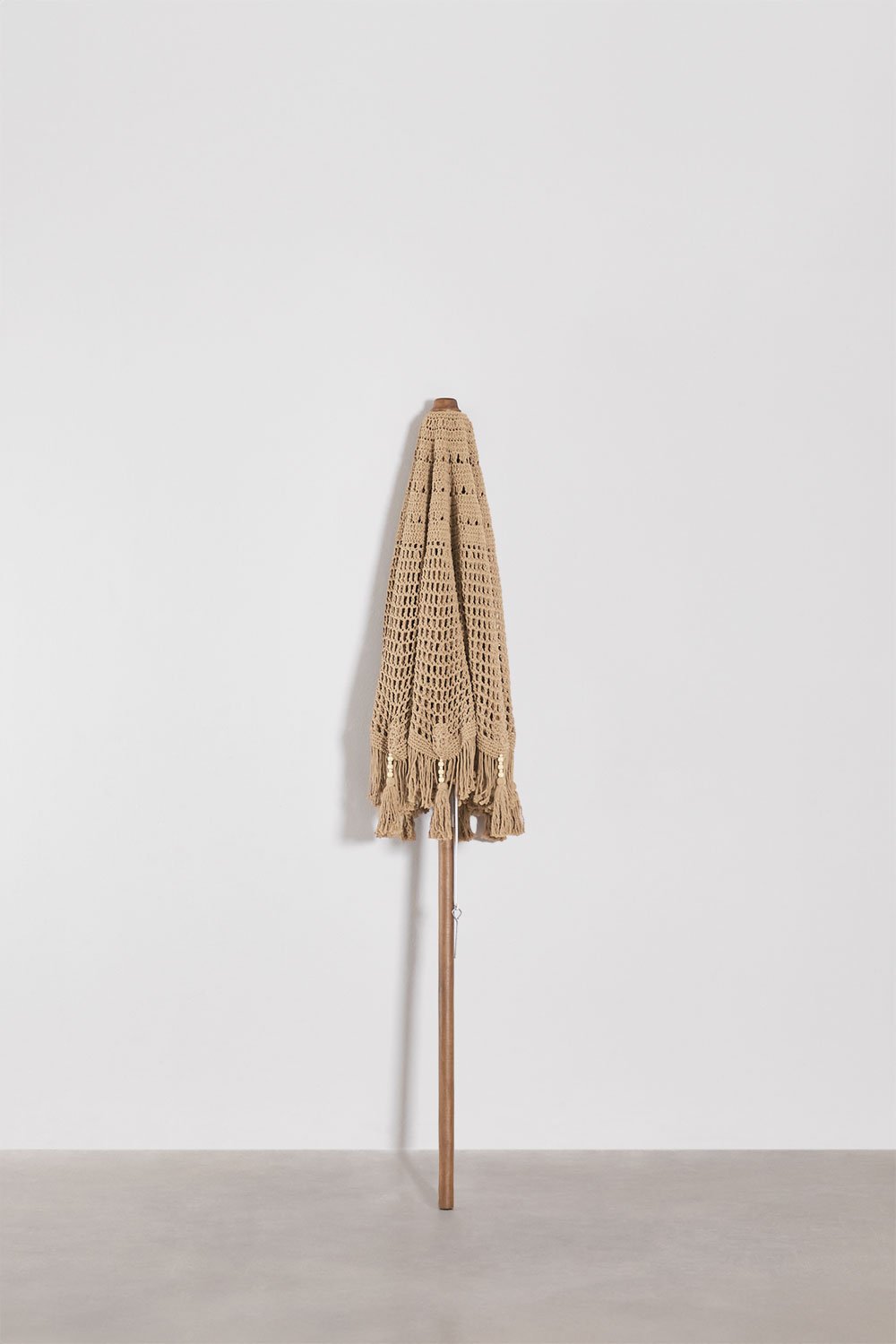 Tongariki teak en katoenen parasol, galerij beeld 4