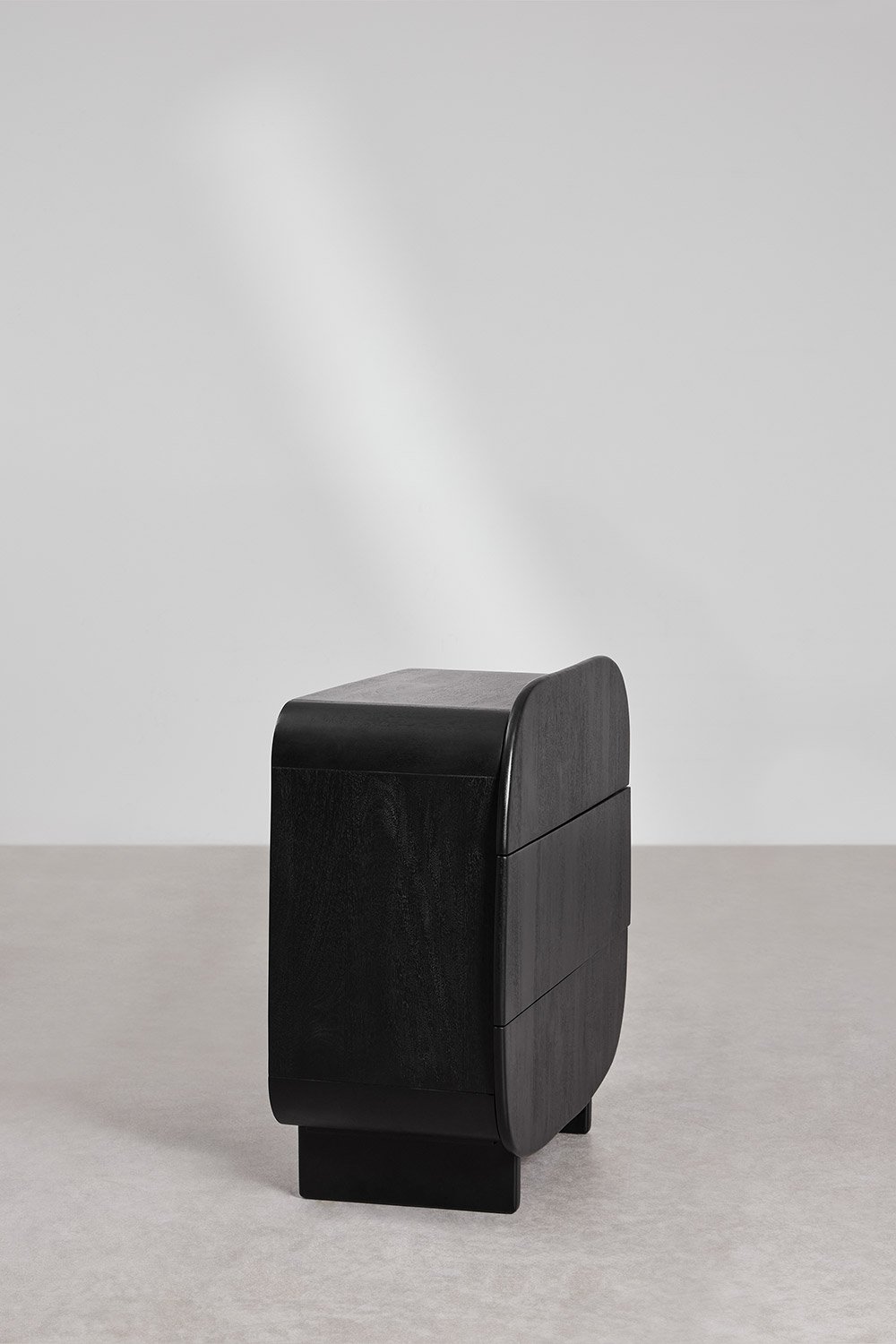 Agathe 3-laden ladekast van mangohout, galerij beeld 5