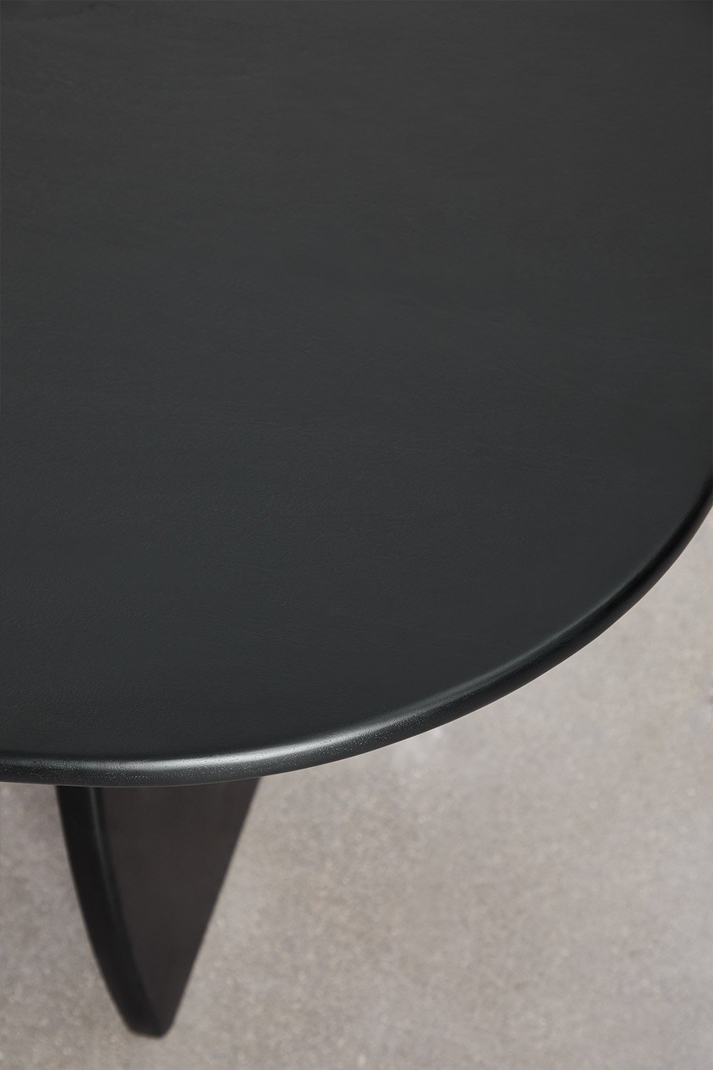Ovale eettafel 260x120 cm in Agathe mangohout, galerij beeld 6