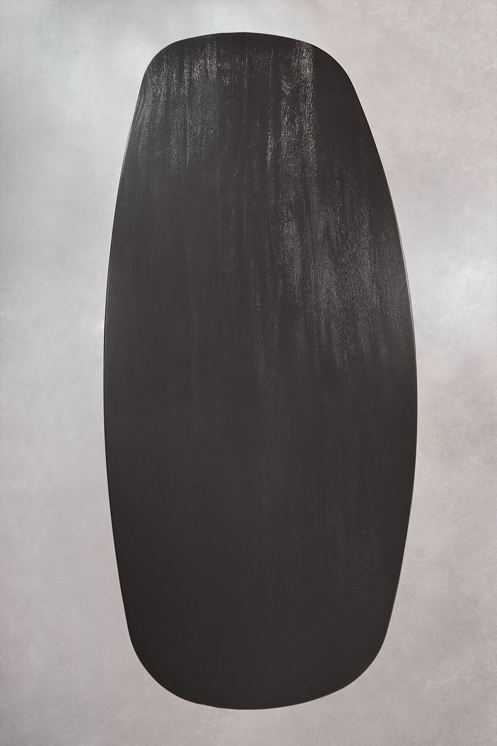 Ovale eettafel 260x120 cm in Agathe mangohout, galerij beeld 8