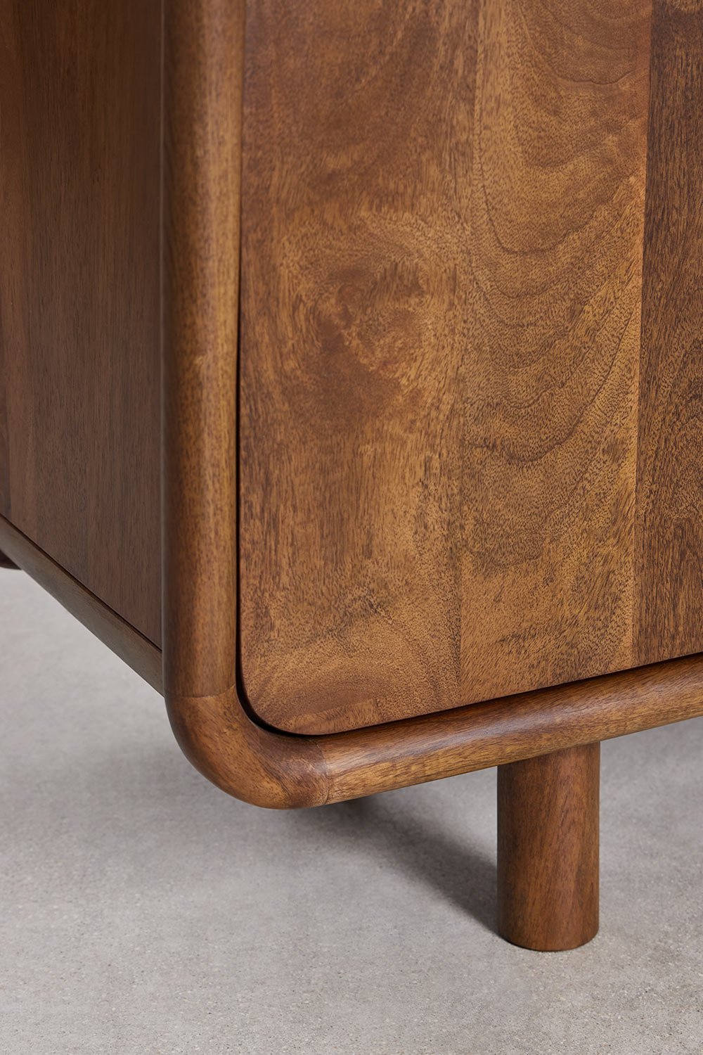 Gina mangohouten dressoir 175x43 cm  , galerij beeld 9