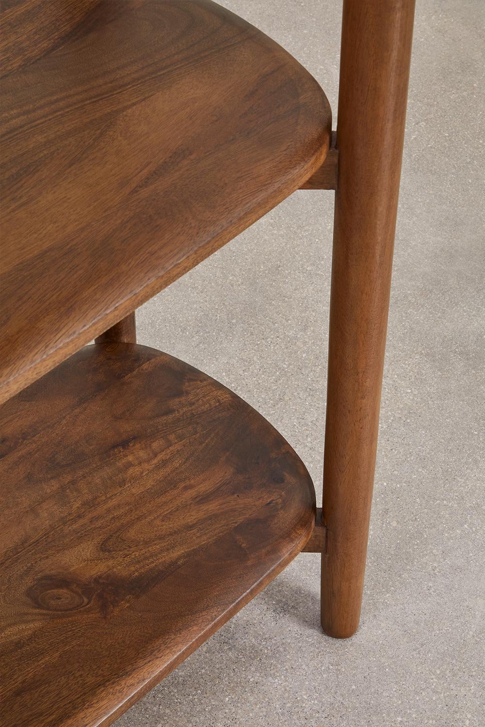 4-plank mangohouten rek Gina, galerij beeld 6