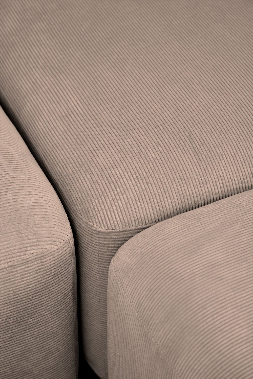 2-delige chaise longue modulaire bank links met Fogler poef, galerij beeld 11