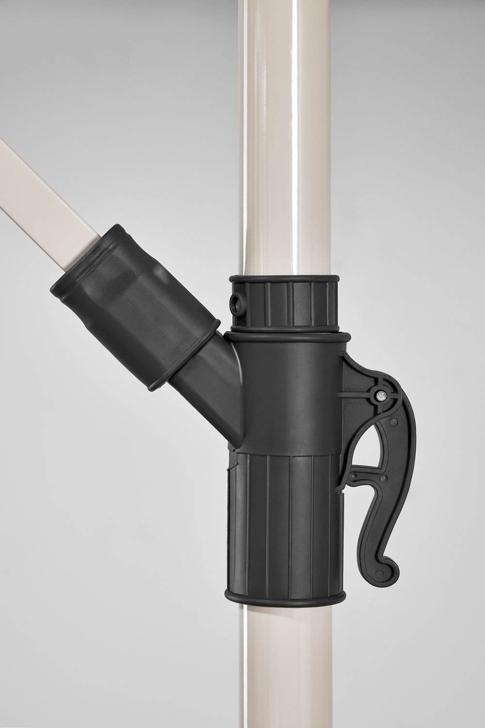 Gerran parasol Ø295 cm in stof en staal, galerij beeld 5