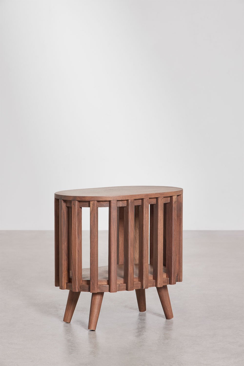 Set van 2 nachtkastjes 50x35 cm in Dragor acaciahout, galerij beeld 5