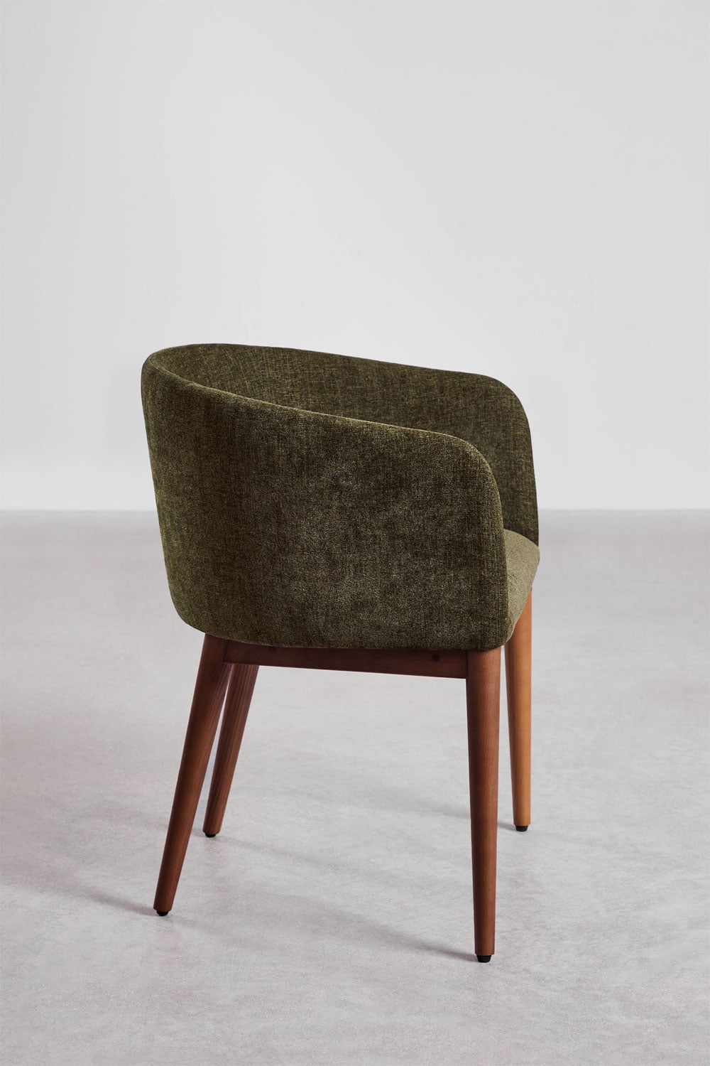 Set van 2 Bunia gestoffeerde eetkamerstoelen met armleuningen, galerij beeld 4