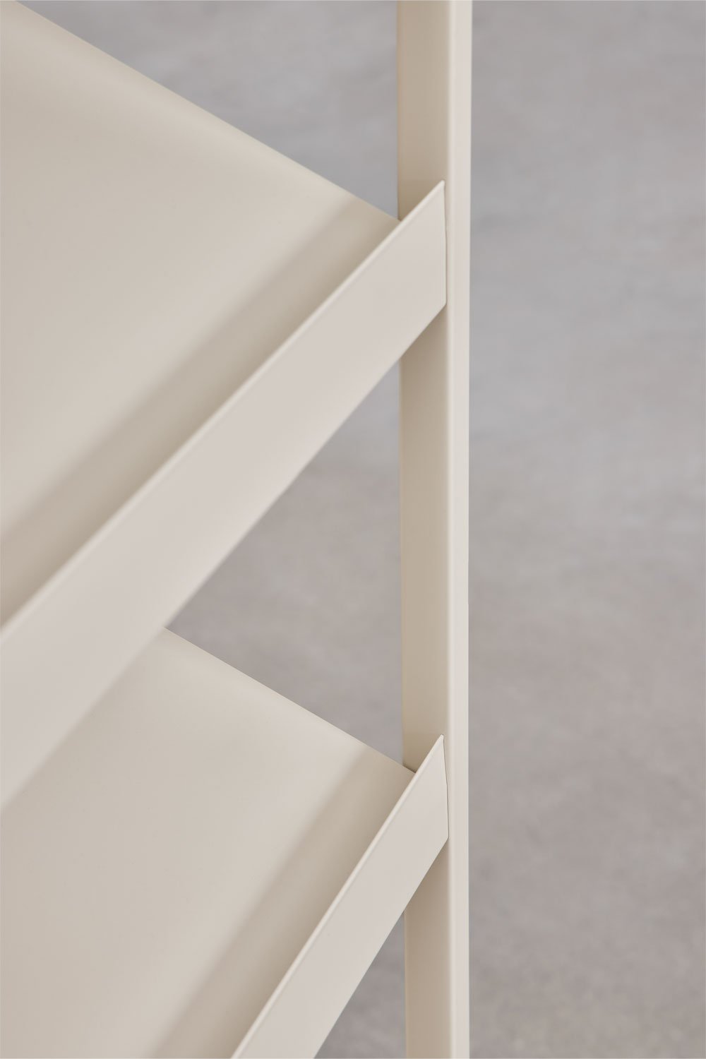 Janine 2-delige open modulaire kledingkast met een lage stalen garderobe en schoenenrek, galerij beeld 6