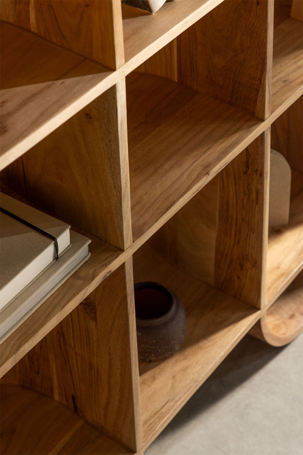 Plankenkast ↑180 cm in Flin hout , galerij beeld 2