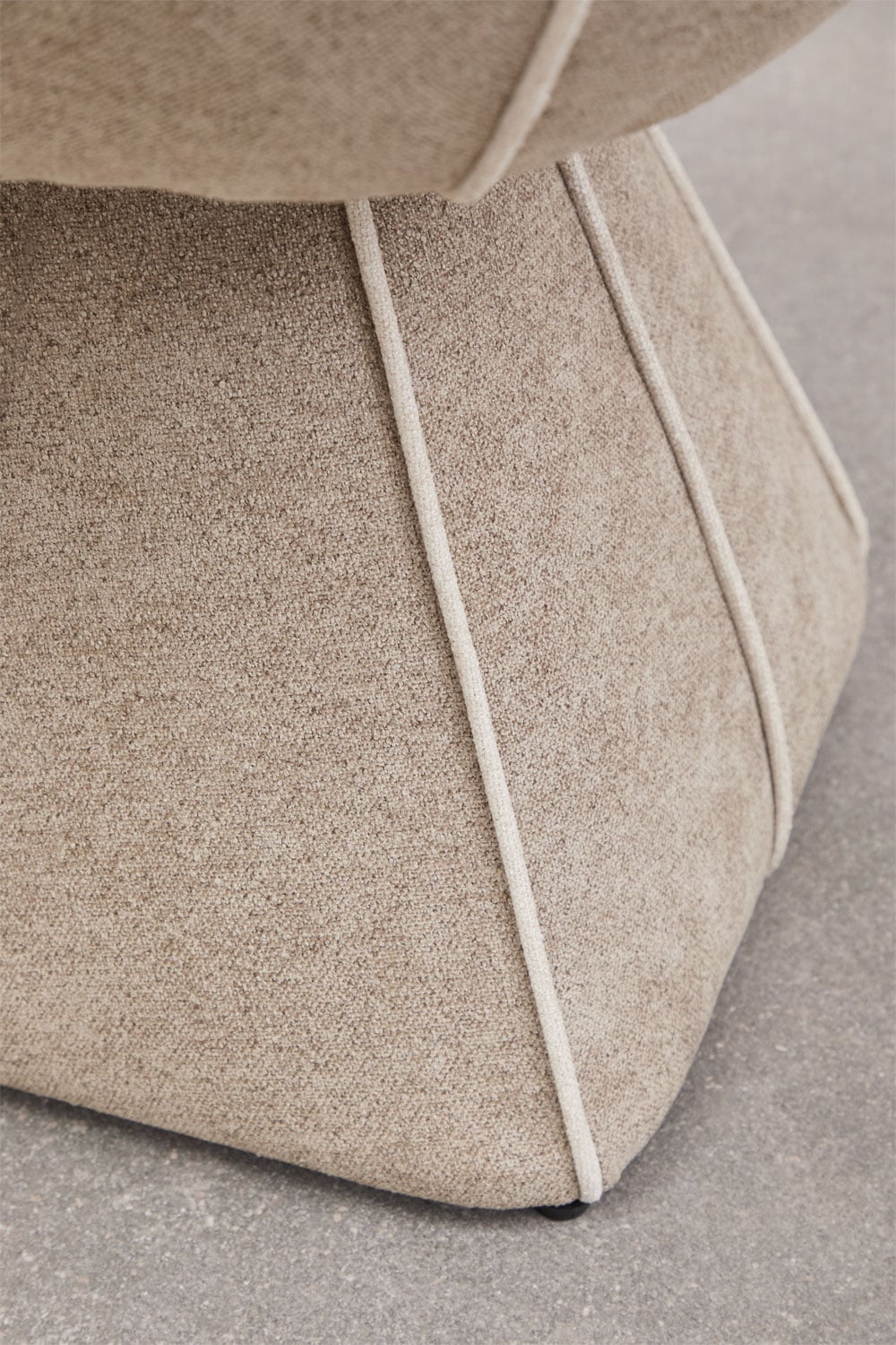 Pack van 2 draaibare gestoffeerde fauteuils Tallin, galerij beeld 7