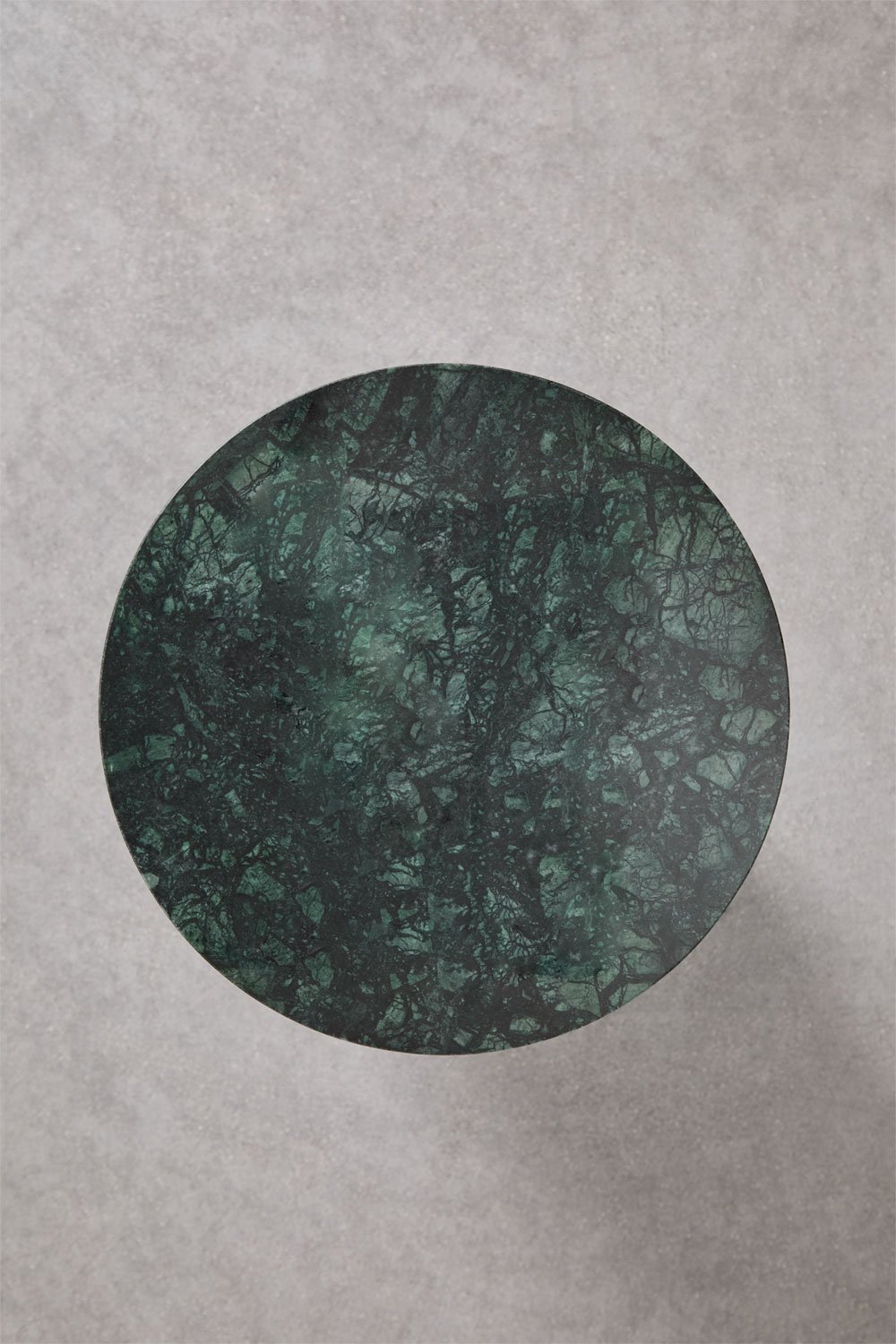 Rond nachtkastje Ø35 cm in Mencia marmer, galerij beeld 8