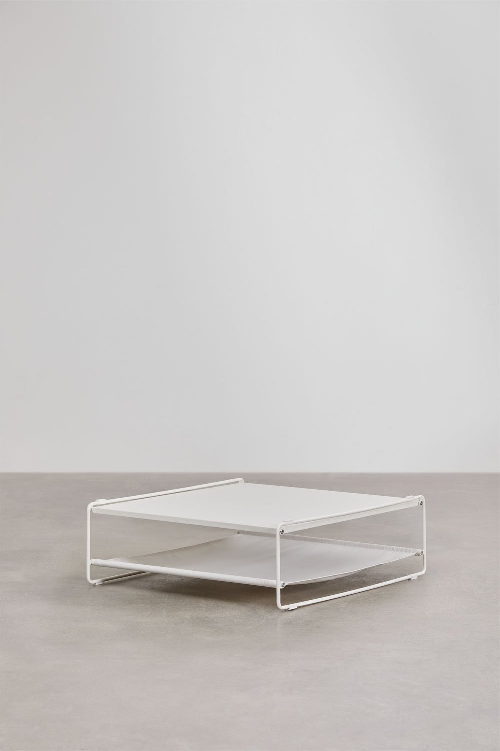 Amaro stalen tuintafel omvormbaar tot poef, galerij beeld 1