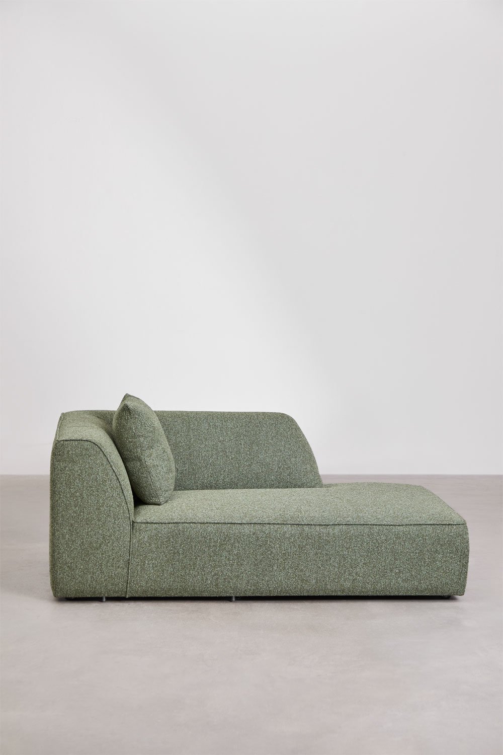 Rechter chaise longue voor Cardea gestoffeerde modulaire bank, galerij beeld 4