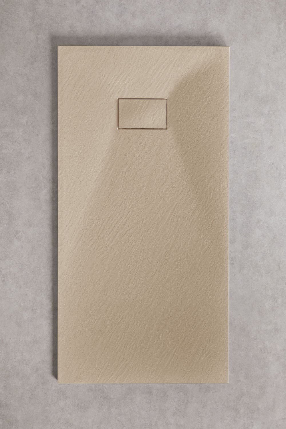 Rechthoekige antislip en extra platte SMC-hars douchebak Soho, galerij beeld 1