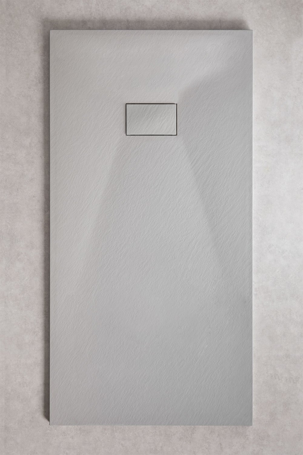 Rechthoekige antislip en extra platte SMC-hars douchebak Soho, galerij beeld 1