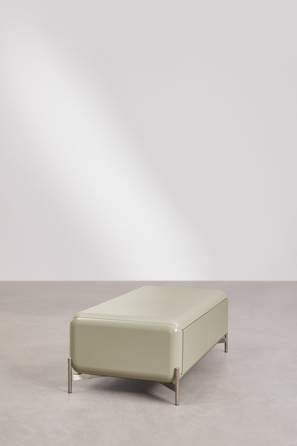 Rechthoekige salontafel 120x60 cm in MDF Alazne, galerij beeld 4