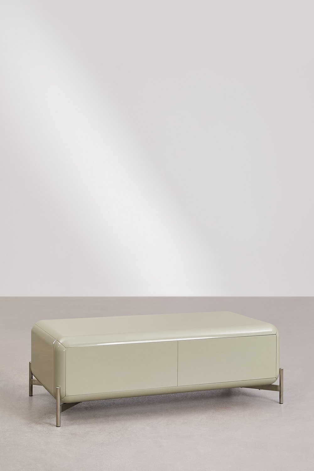 Rechthoekige salontafel 120x60 cm in MDF Alazne, galerij beeld 5