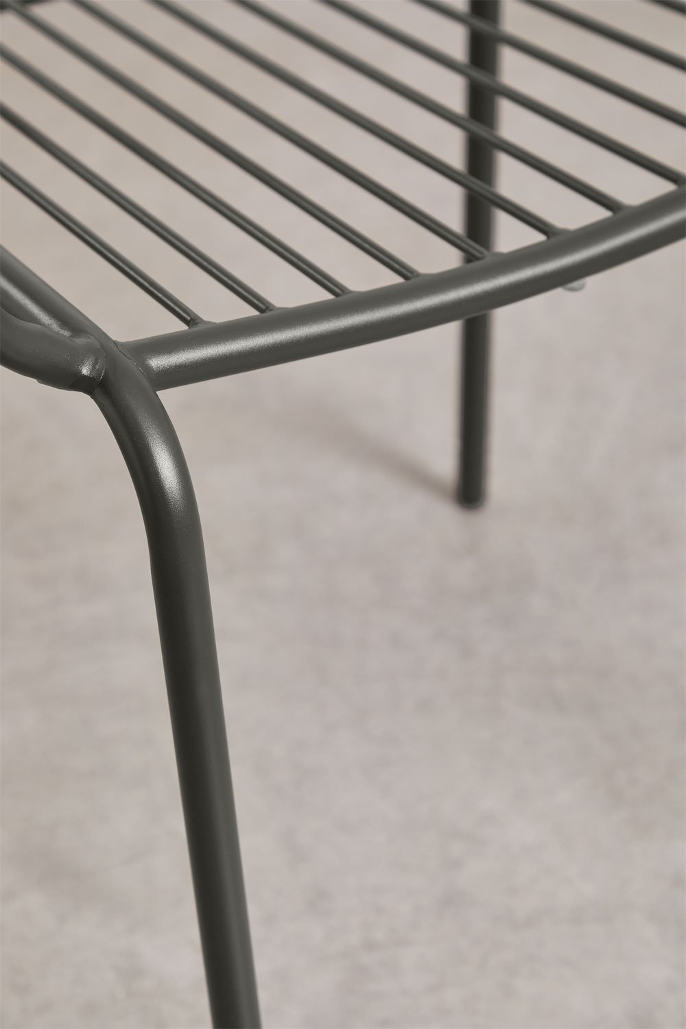 Set van 2 Elton stapelbare eetkamerstoelen met armleuningen, galerij beeld 5