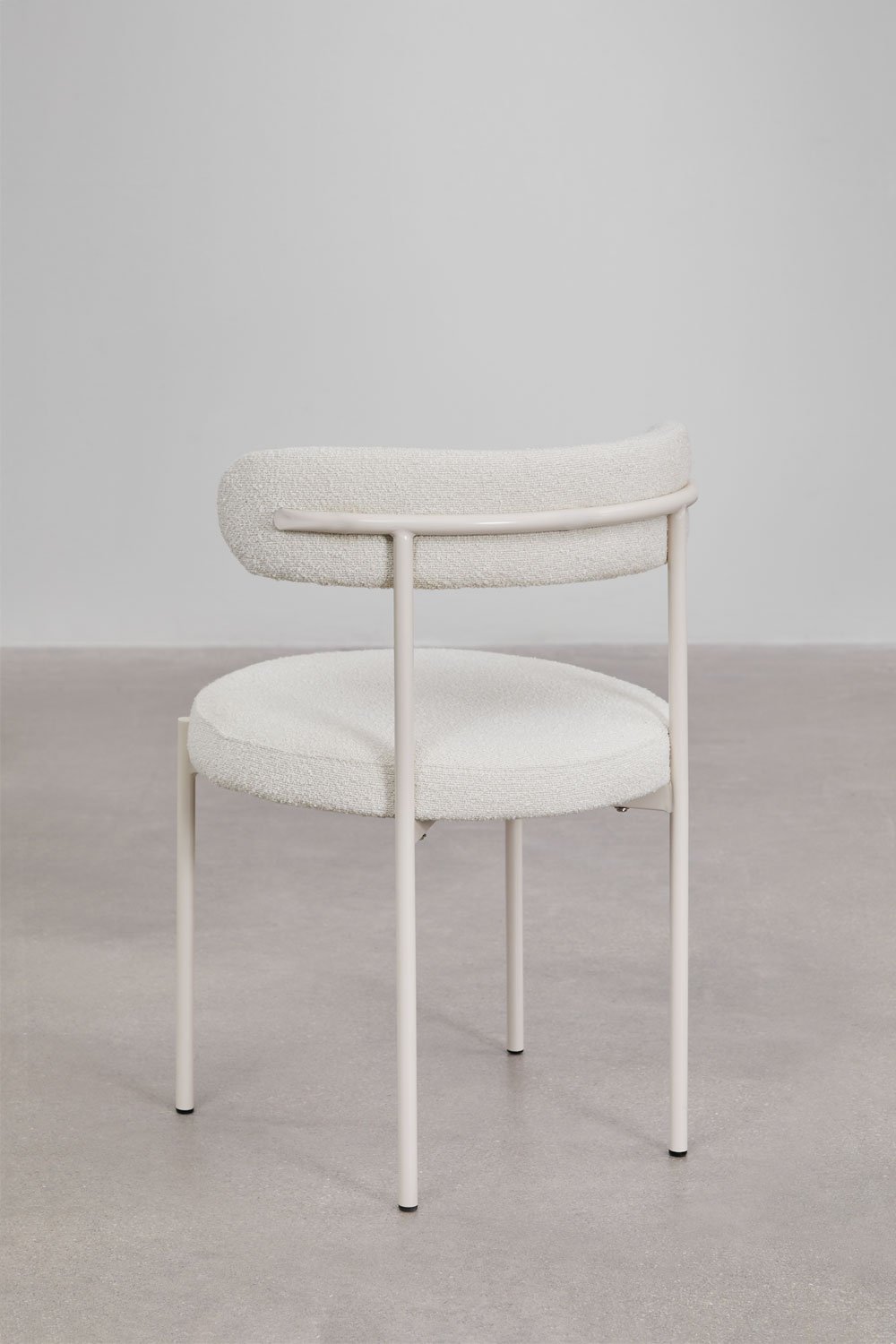 Eetkamerstoel met rand van lusstof, galerij beeld 3