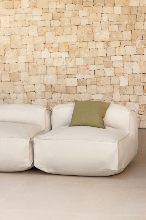 Tuinfauteuil in stof Dojans