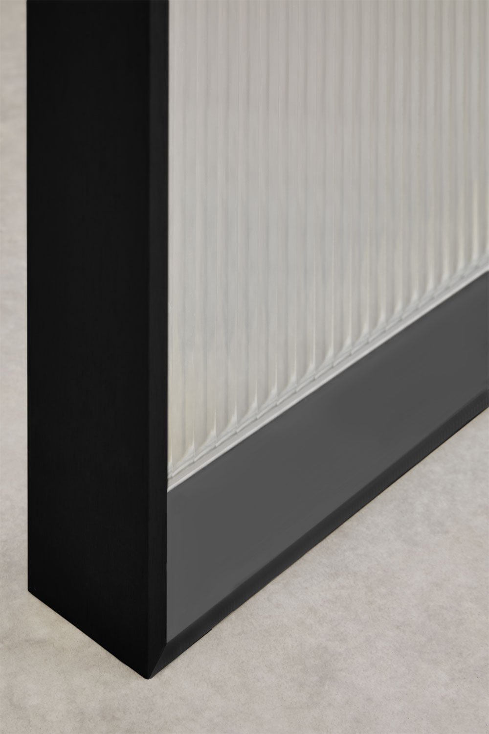 Vaste douchewand met 5 mm gehard glas en Trafalgar aluminium, galerij beeld 5