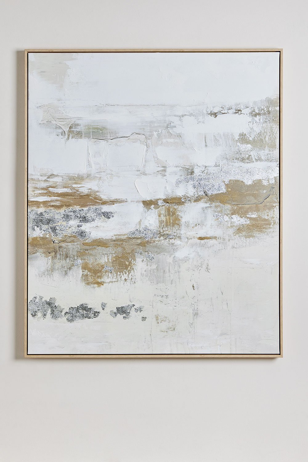 Decoratief schilderij 100x120 cm handgeschilderd op Eplum canvas, galerij beeld 1