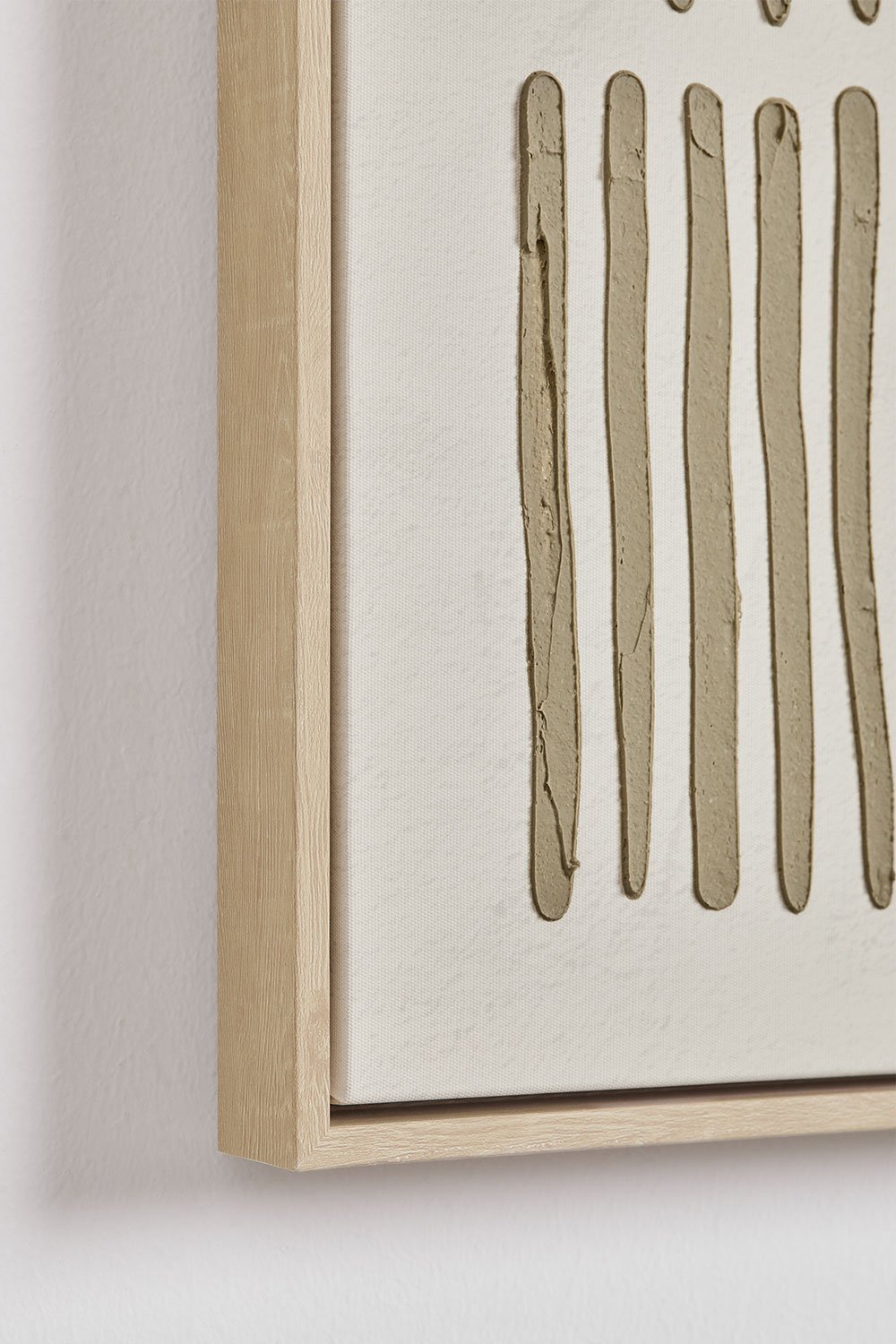 Decoratief schilderij 80x100 cm handgeschilderd op canvas Plixo, galerij beeld 4