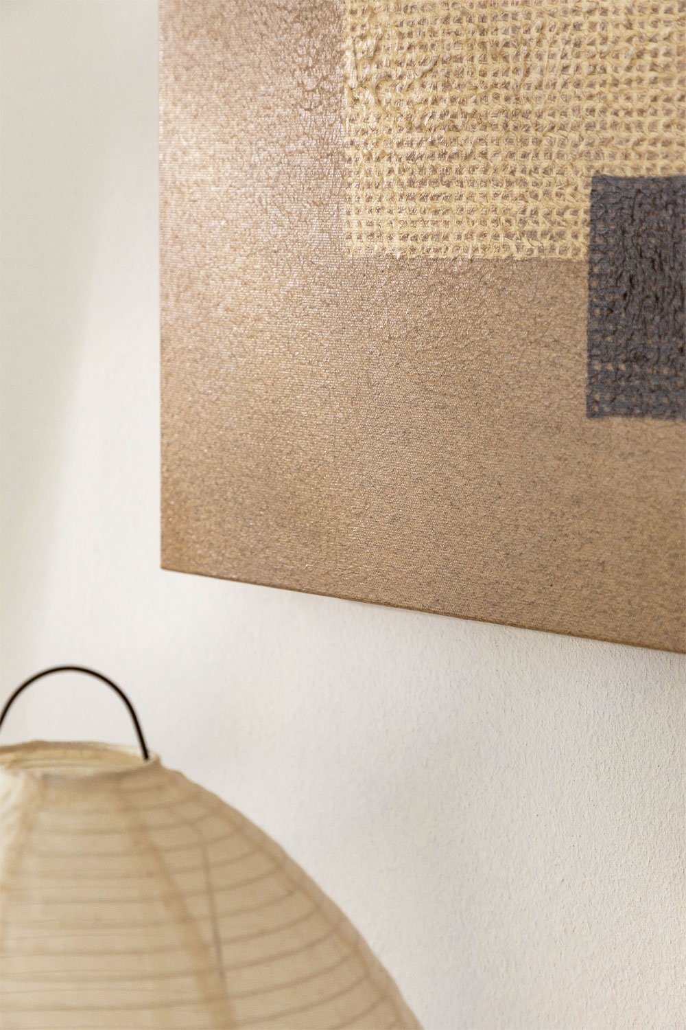 Decoratief canvas 100x120 cm handgeschilderd Wimara, galerij beeld 2