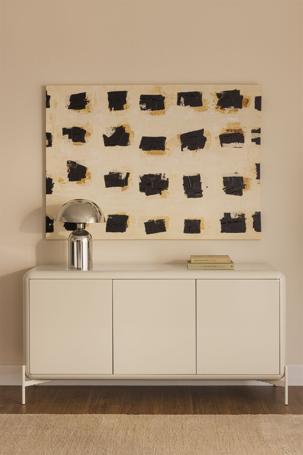 Dressoir 160x45 cm in MDF Alazne, galerij beeld 1