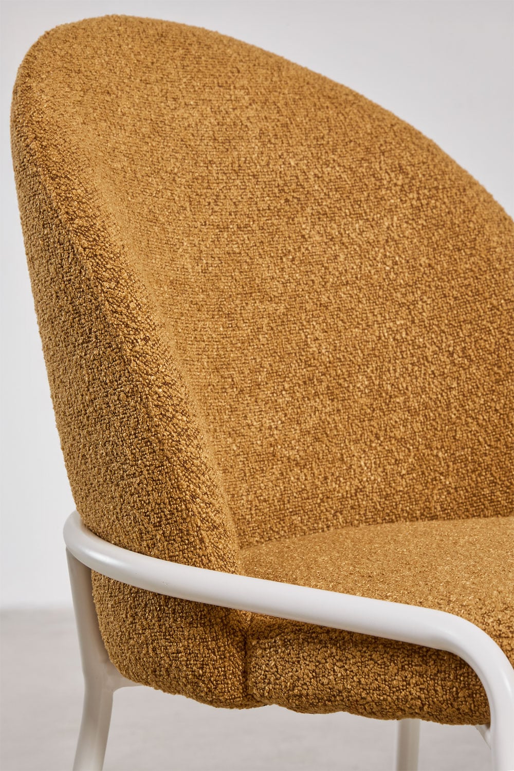 Pak van 2 Grolet gestoffeerde eetkamerstoelen, galerij beeld 6