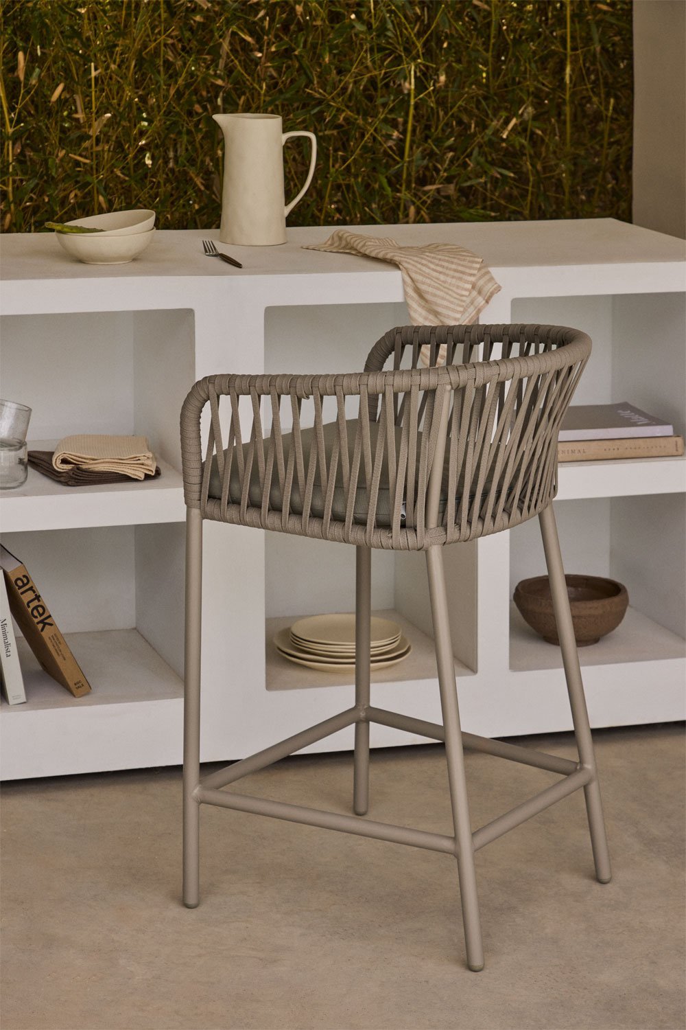 Pakket van 4 Arhiza tuinstoelen, galerij beeld 1