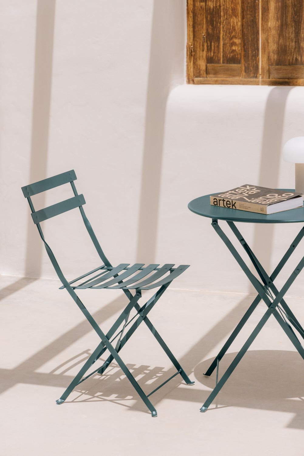 Set van 2 opvouwbare tuinstoelen Sergey, galerij beeld 1