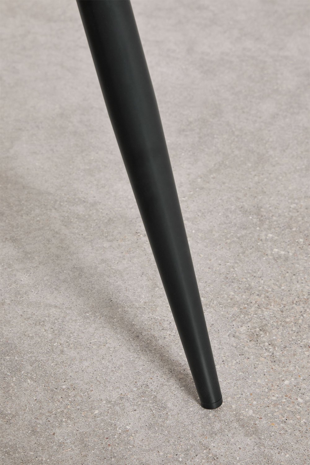 Set van 4 eetkamerstoelen in boucléstof Kana, galerij beeld 7