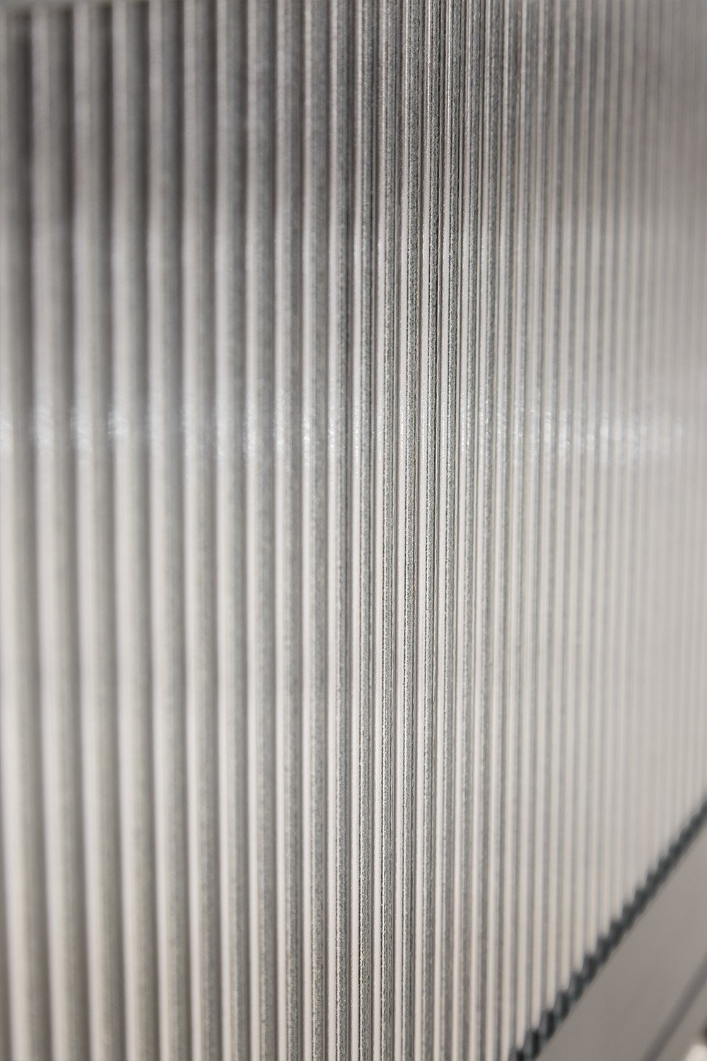 Paoline tv-meubel 180x40 cm van staal en glas, galerij beeld 8