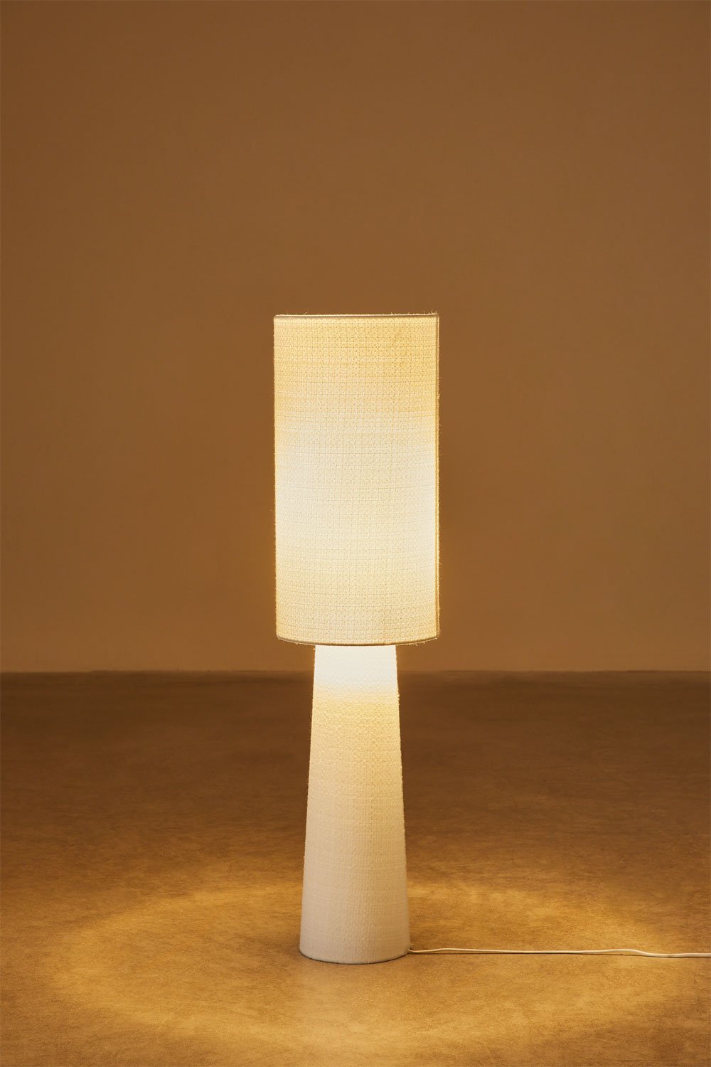 Bercy vloerlamp van stof en ijzer, galerij beeld 3