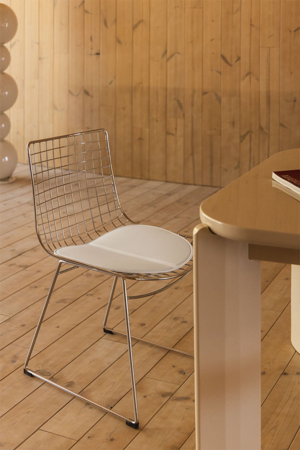 Set van 2 Renee stalen eetkamerstoelen, galerij beeld 1