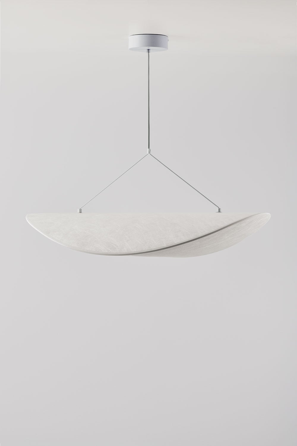 LED hanglamp van stof Zelvon, galerij beeld 3