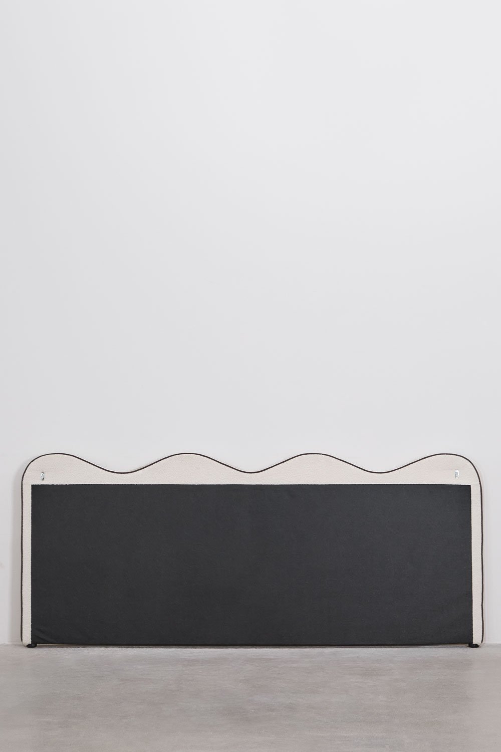 Hoofdbord voor 200cm bed in wit bouclé Elenor, galerij beeld 6