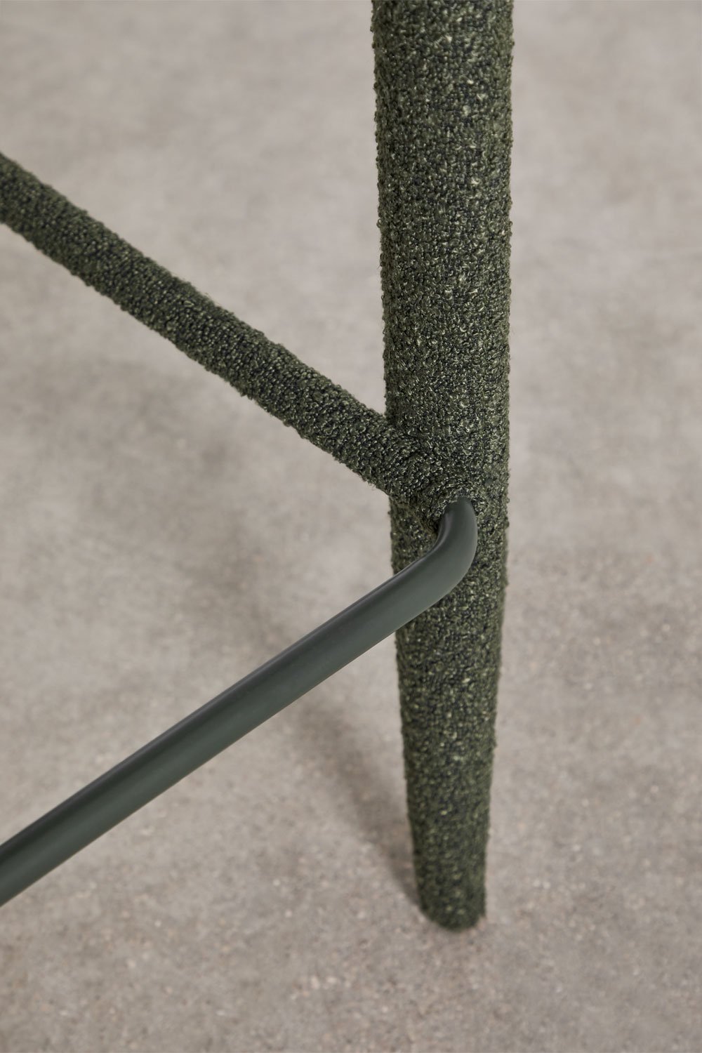 Hoge kruk 75 cm gestoffeerd Arazeina, galerij beeld 5
