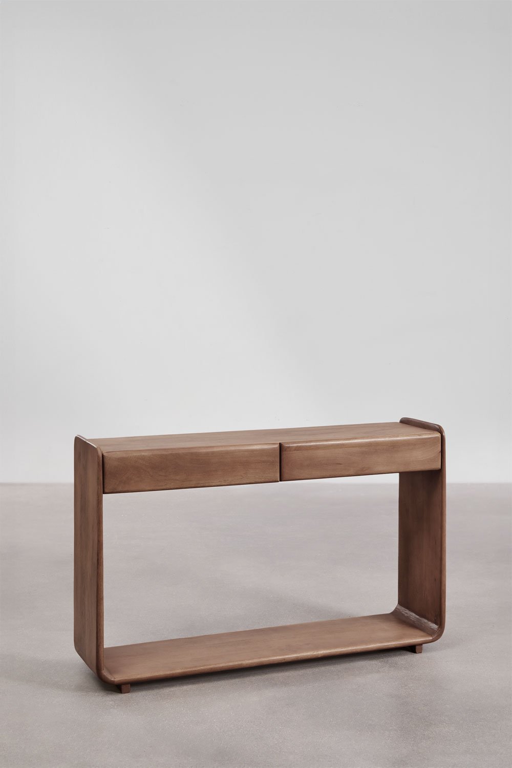 Rechthoekige console 120x30 cm in Tinsley hout, galerij beeld 1