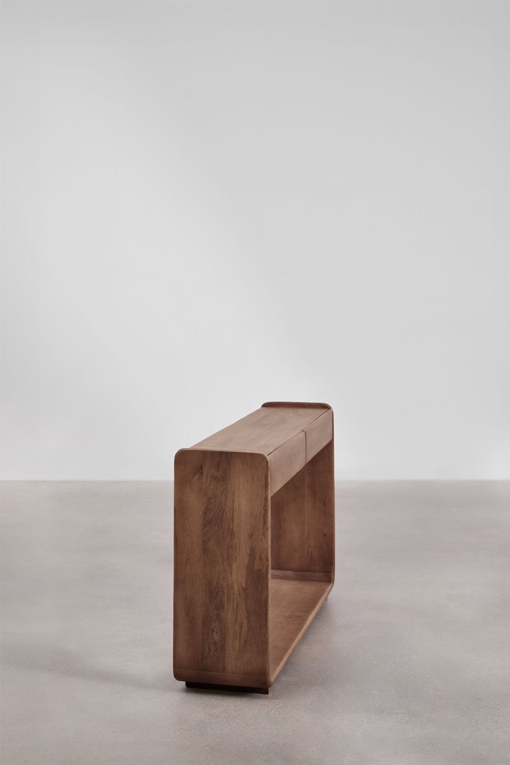 Rechthoekige console 120x30 cm in Tinsley hout, galerij beeld 2